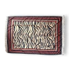 CANGA RETANGULAR - ZEBRA RED