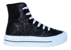 Bota Glitter Con Plataforma