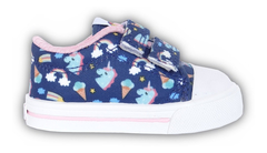 Zapatilla Estampada Rgz Con Puntera Y Abrojo