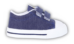 Zapatilla De Lona Rgz Con Puntera Y Abrojo - comprar online