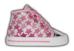 Bota Con Puntera Glitter Rgz Kids - RIGAZIO