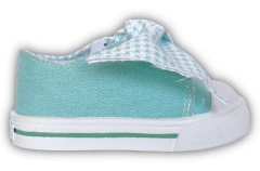 Zapatilla De Lona Rgz Con Moño (desmontable)