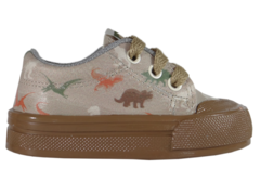 Zapas Ecocuero Estampado Con Cordon - comprar online