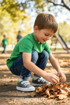 Imagen de Zapatillas de Lona con Abrojo Y Elástico RIGAZIO®