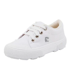 Zapatillas Colegiales Lona Rigazio Con Cordón
