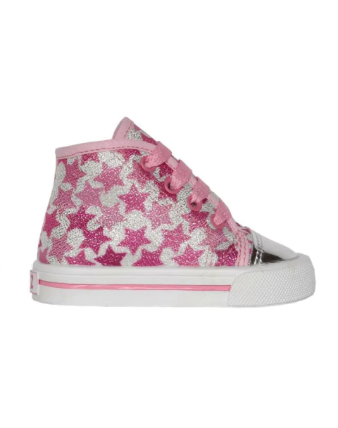 Bota Con Puntera Glitter Rgz Kids