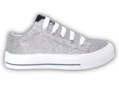 Zapatilla Glitter Rïga Con Cordones - comprar online