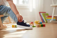 Zapatillas de Lona con Abrojo Y Elástico RIGAZIO®