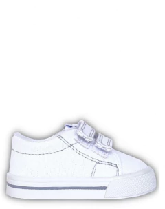 Zapatillas De Lona Lisas Rigazio Con Abrojo - comprar online