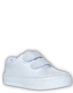 Zapatilla Ecocuero Con Puntera De Goma Y Abrojo Rigazio