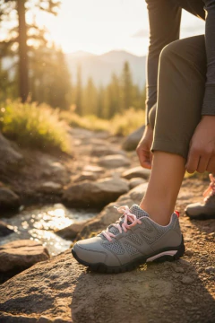Zapatillas Trekking M100 Con Cordón - RIGAZIO
