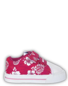 Imagen de Zapatilla Tela Estampada Con Abrojo Y Elástico Rigazio