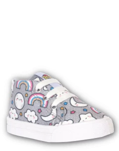 Botas Microfibra Estampadas Con Cordones Para El Frío!