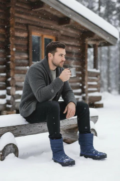 Imagen de Botas apreski Tela Impermeable Trekking Rigazio®