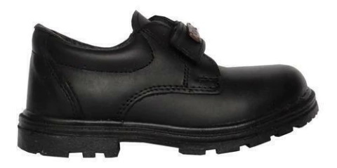 Zapato Ecocuero Colegial Rigazio Con Abrojo