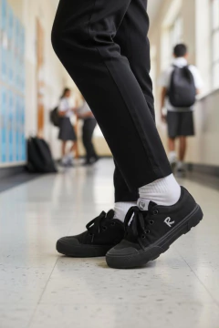 Zapatillas Colegiales Lona Rigazio Con Cordón en internet