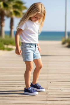 Zapatillas Lona Lisa Con Abrojo Rigazio® en internet