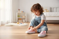 Zapatillas Panchitas Lona Bordada Caritas Rigazio® - comprar online