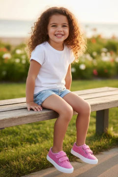 Zapatillas De Lona Lisas Con Abrojo Rigazio® - comprar online