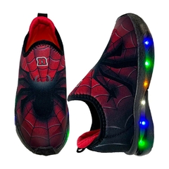 Zapatillas Niños Luces Led Elastizadas Spider Dino Novope® - comprar online