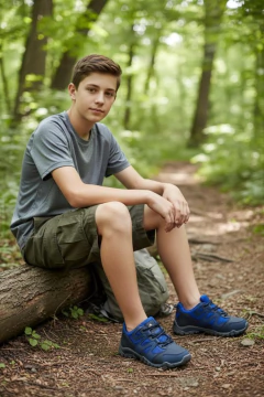Zapatillas Trekking M100 Con Cordón - RIGAZIO