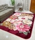 TAPETE AVELUDADO FLORAL 1,90 x 2,40