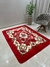 TAPETE AVELUDADO FLORAL 1,40 x 1,90