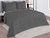 KIT COLCHA DE CAMA KING – COR LISA - loja online