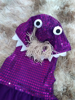 Vestido Fantasia Boo - Monstros S.A. - LaLa & TomTom