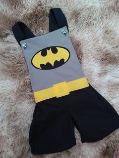 Jardineira Fantasia Batman - comprar online