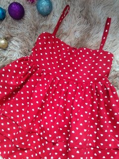 Vestido Corações - comprar online