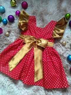 Vestido Natal Gold - comprar online