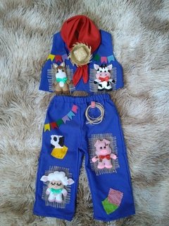 Conjunto Fazendinha Boy