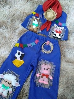 Conjunto Fazendinha Boy na internet