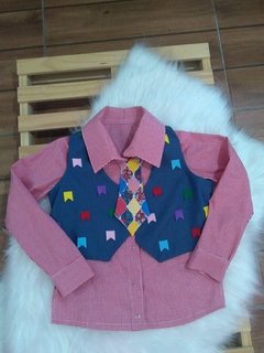 Camisa e Colete Caipira