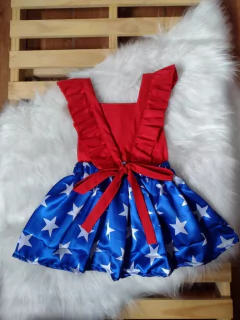 Kit Pai e Filha Superman e Mulher Maravilha - LaLa & TomTom