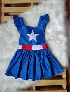 Kit Pai e Filha Capitão América - comprar online
