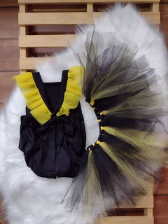 Kit Pai e Filha Batman (Romper) - LaLa & TomTom