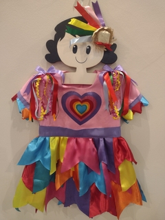 Vestido Junino Bandeirinhas