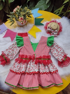 Vestido Festa na Roça - LaLa & TomTom