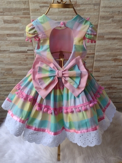 Vestido Junino Xadrez Candy - comprar online