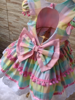 Vestido Junino Xadrez Candy na internet