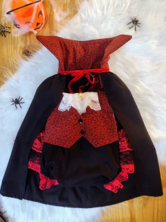 Romper Vampirinha com Capa