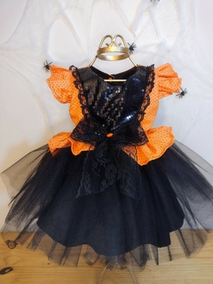 Vestido Bruxinha Laranja - comprar online