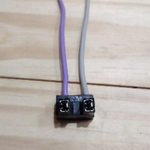 FICHA H7 ORO DOS VIAS CABLE 1 5MM - comprar online