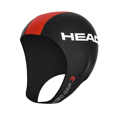 GORRA DE NEOPRENE 3 MM HEAD NEO CAP BLACK RED