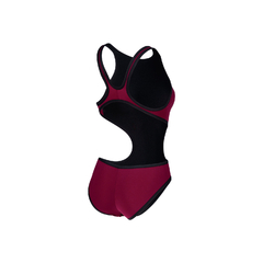 ENTERIZA NATACIÓN ARENA ONE BIGLOGO MUJER MAXLIFE ECO RED FANDANGO BLACK (740) - tienda online