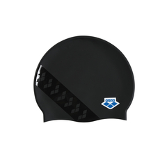 GORRA NATACIÓN ARENA ICONS TEAM STRIPE BLACK BLACK (105)