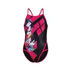 ENTERIZA NATACIÓN ARENA JUNIOR CATS SUPERFLY MAXLIFE BLACK FREAK ROSE (550) en internet