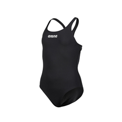 MALLA ENTERIZA NATACIÓN ARENA JUNIOR TEAM SOLID MAXLIFE ECO BLACK WHITE (550) en internet